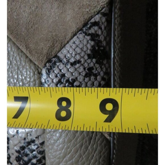 Coach 2015 Swagger 27 Patchwork Soft Suede & Exotic Embossed Leather 2 Way Tote - Picture 15 of 15